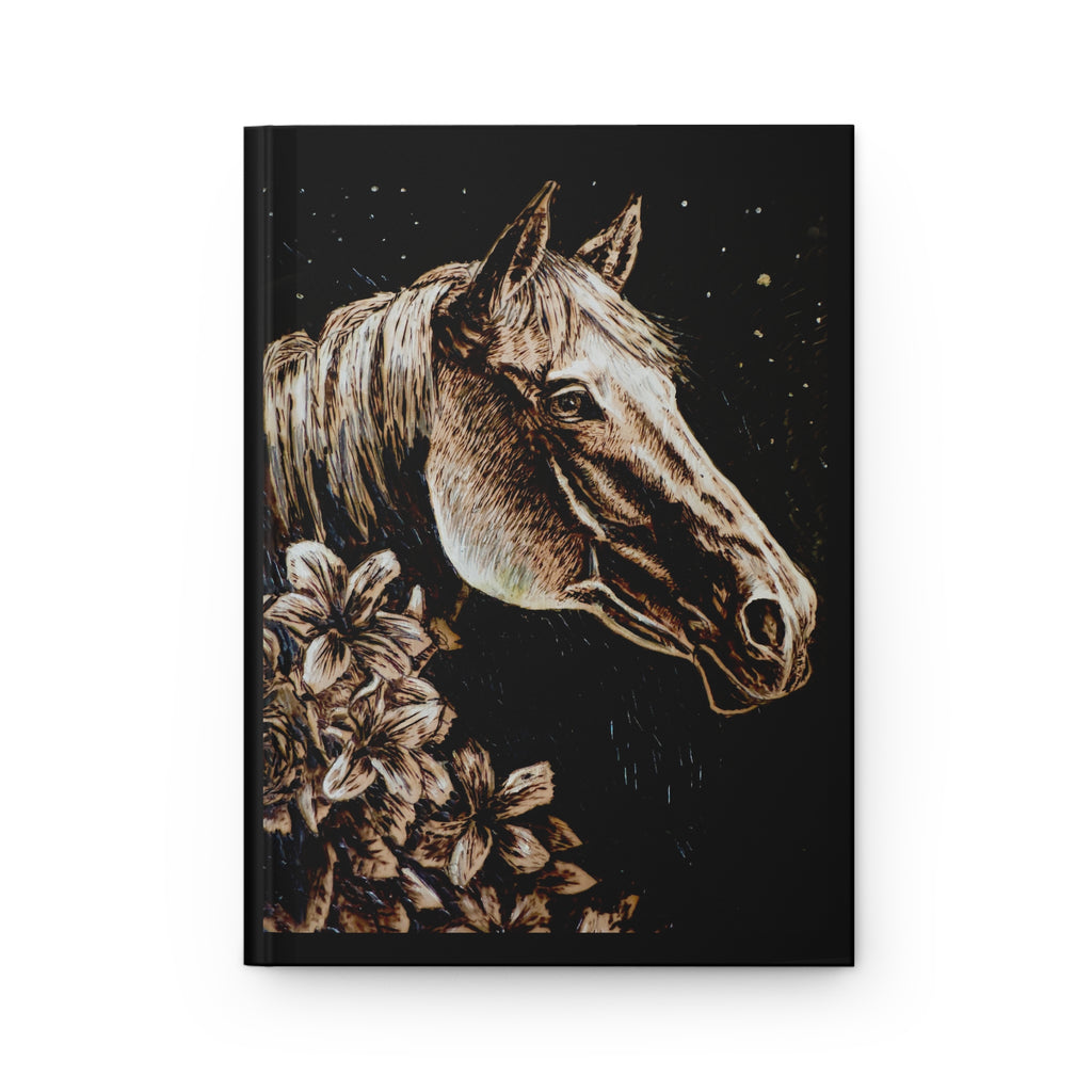 Midnight Meadow Journal - Blue Horse Fine Art Collectible